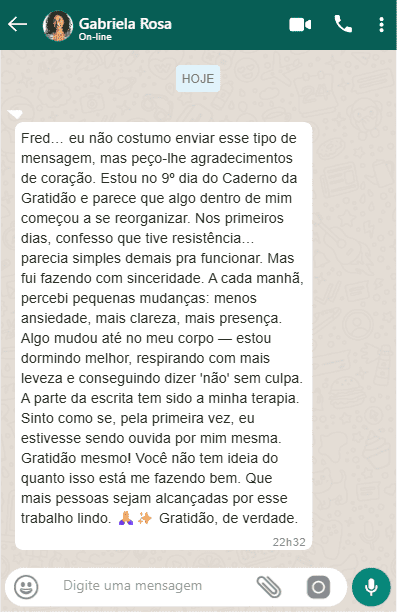 Caderno da Gratidão 6 Gabriela Rosa